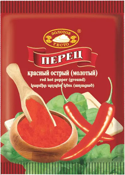 Hot ground red pepper "Zolotoe Testo" 20g