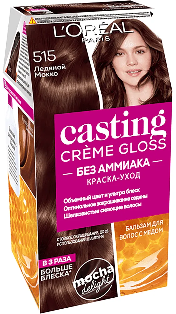 Hair dye "L'Oreal Paris Casting Crème Gloss" №515