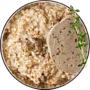 Combo 12 Pearl barley pilaf and kufta
