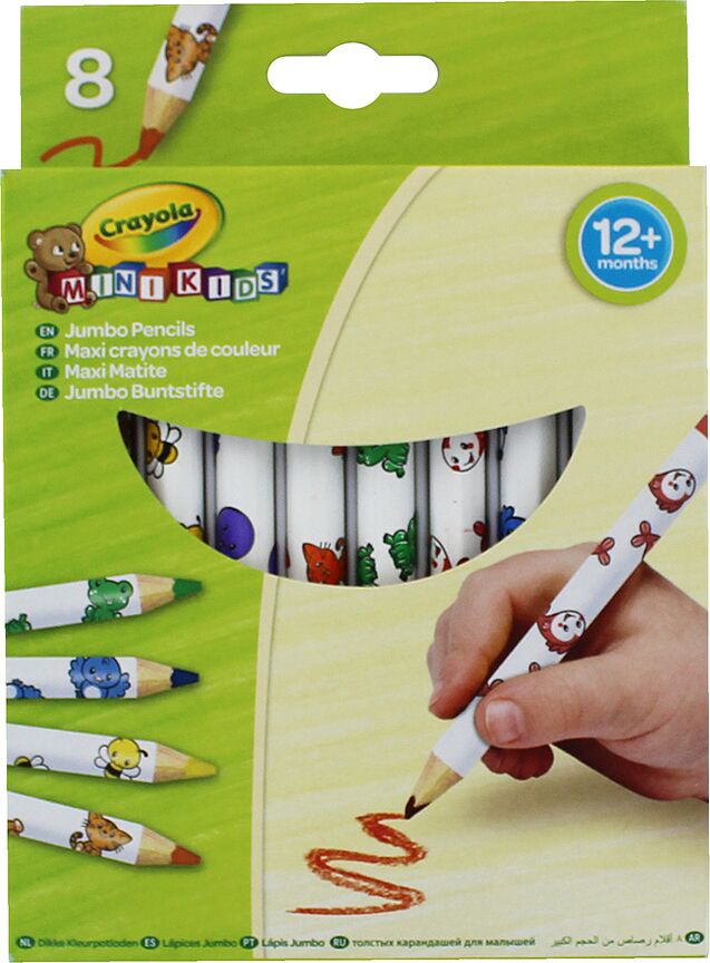 Colored pencils "Crayola Minikids"