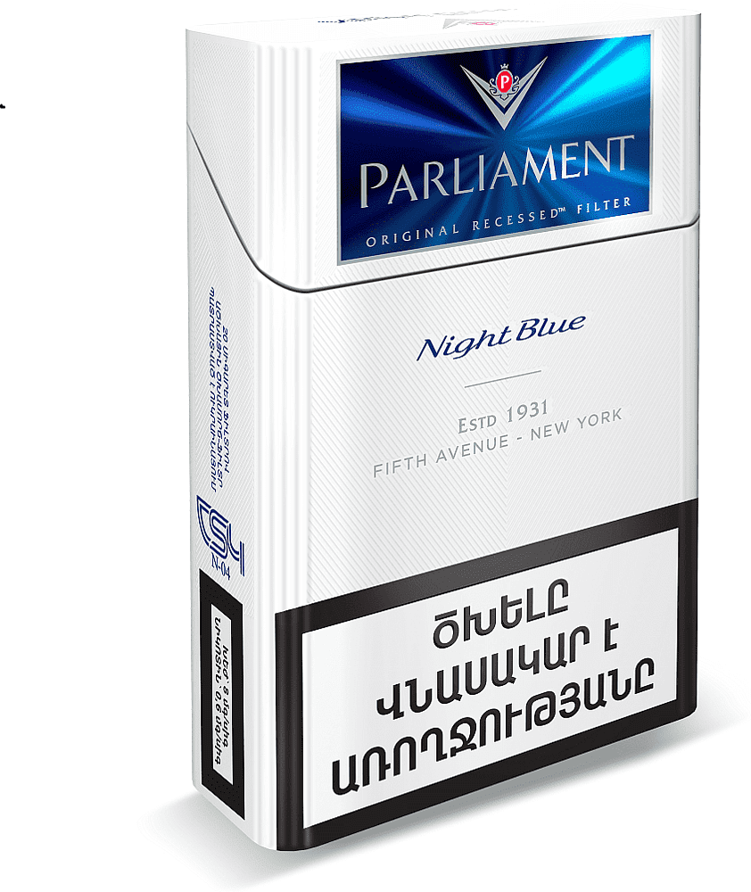 Ծխախոտ «Parliament Night Blue» 