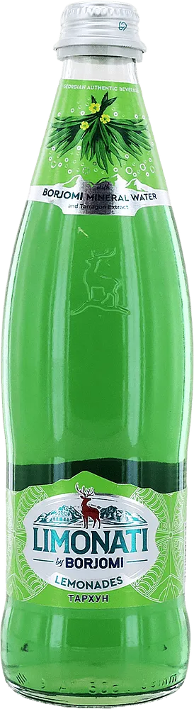 Tarragon flavored lemonade "Borjomi" 500ml
