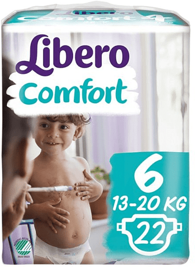 Տակդիրներ «Libero Comfort Super Hero N6» 13-20կգ, 22 հատ