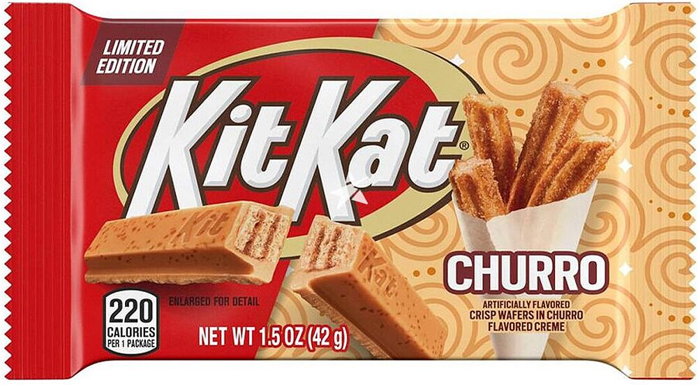 Շոկոլադե բատոն «Kit Kat Churro» 42գ