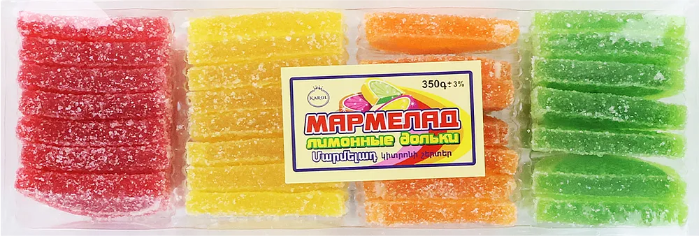 Մարմելադ «Karol Կիտրոնի Շերտեր» 350գ± 3%