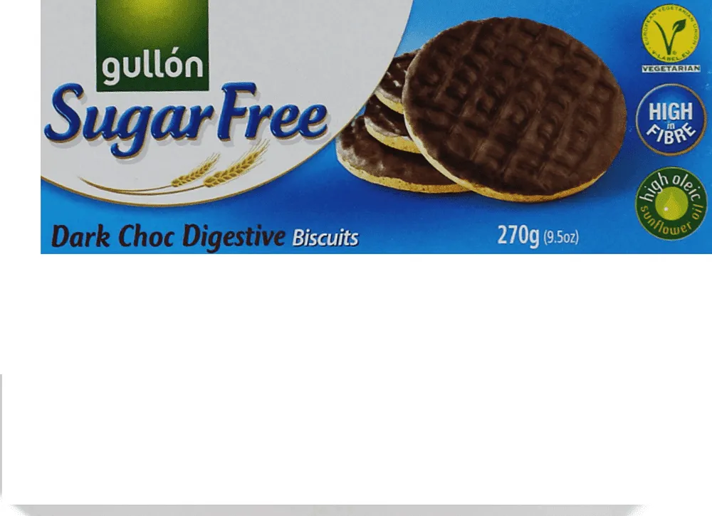 Cookies with chocolate "Gullon Sugar Free" 270g
