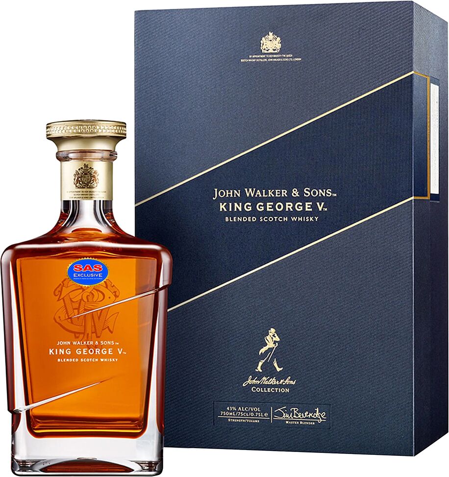 Виски "John Walker Blue Label King George V" 0.7л  