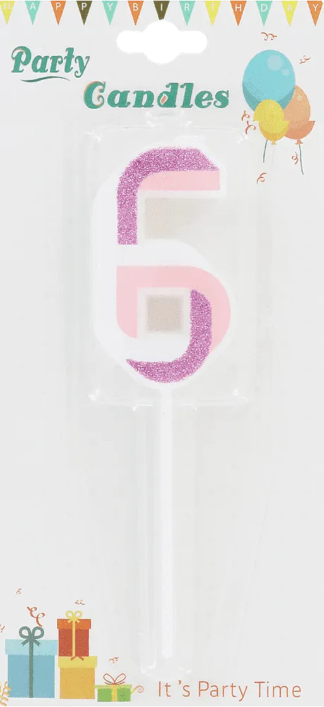 Մոմ ծննդյան «Party Candles» N6
