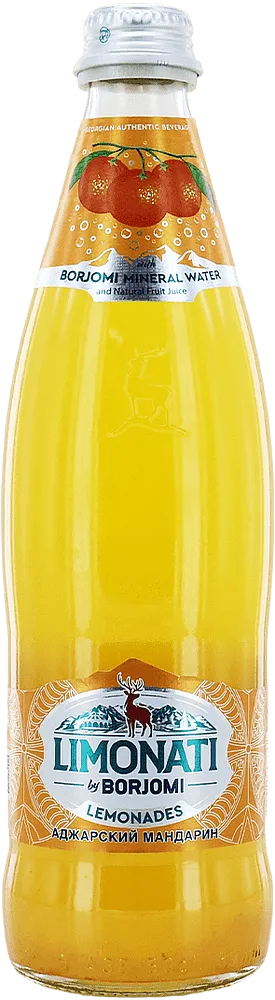 Tangerine flavored lemonade "Borjomi" 500ml