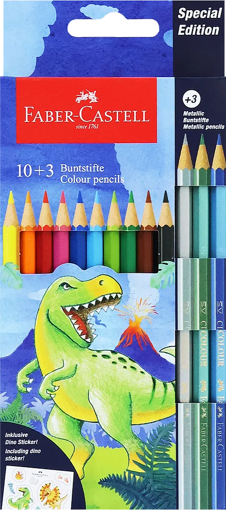 Մատիտներ գունավոր «Faber-Castell» 13 հատ
