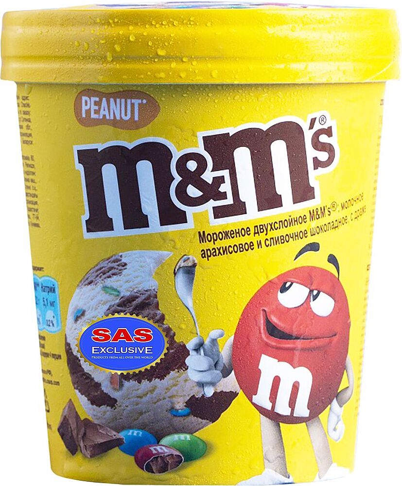 Milk ice cream "M&M's" 295g