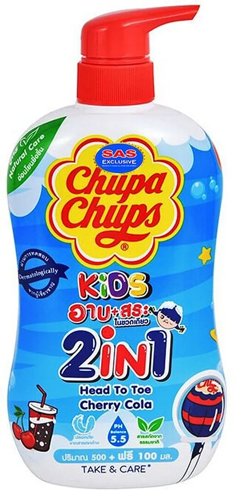 Shampoo-shower gel "Chupa Chups" 600ml
