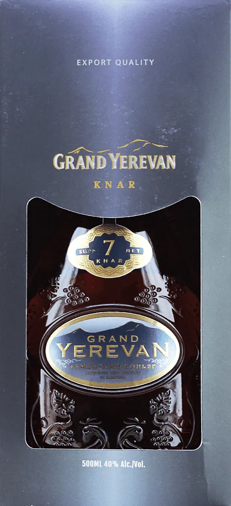 Cognac "Grand Yerevan 7*" 0.5l

