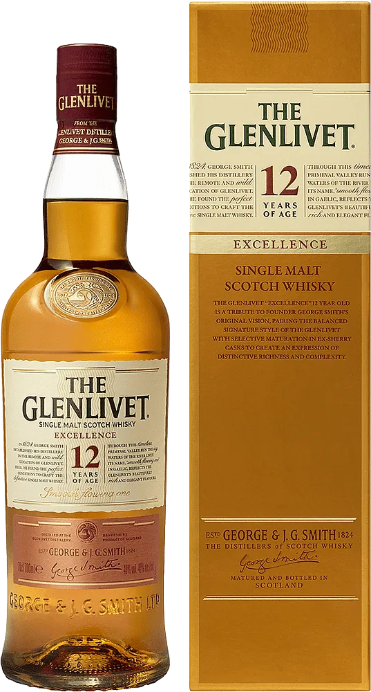 Whiskey "The Glenlivet 12" 0.7l