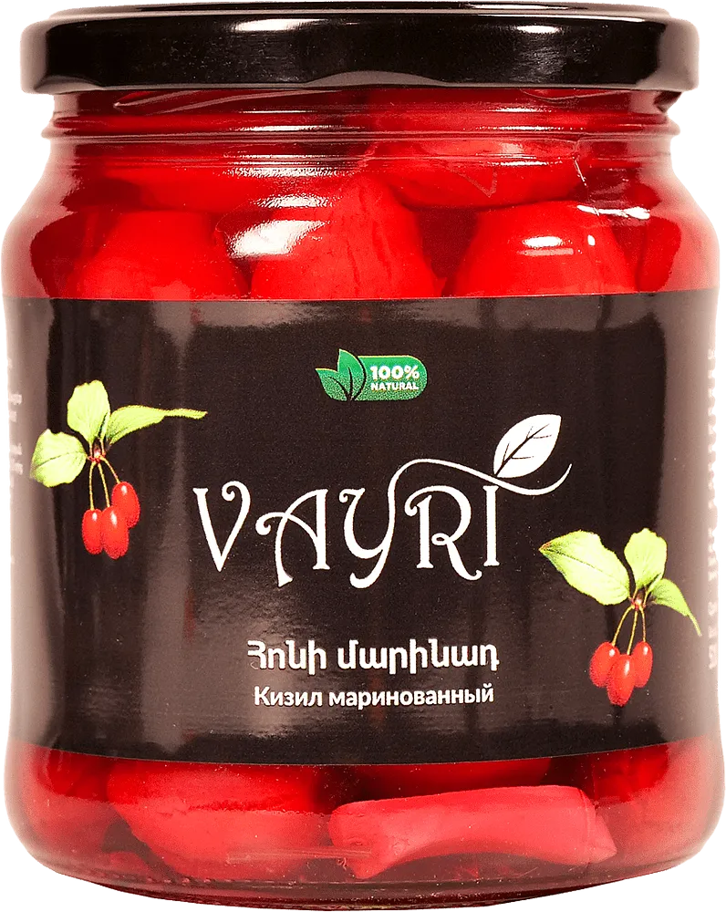 Pickled cornelian cherry "Vayri" 510g