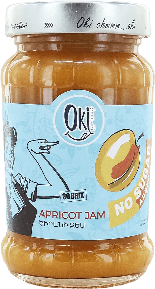 Apricot jam "Oki" 350g