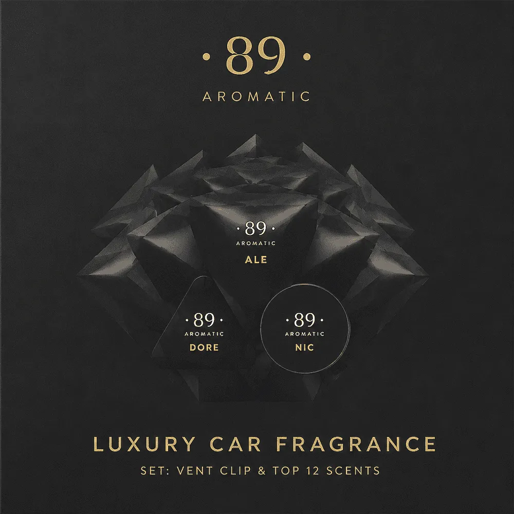 Car perfume set "89 Aromatic" 12 pcs