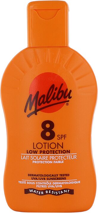 Солнцезащитный лосьон  "Malibu" 200мл