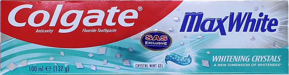 Зубная паста "Colgate Max White" 100мл