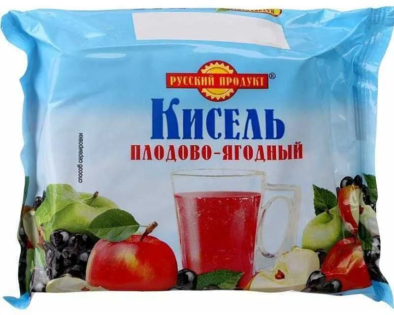 Berry & fruit flavored kissel "Russkiy Product Fruits & Berries" 220g 