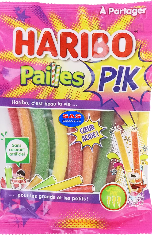 Դոնդողե կոնֆետներ «Haribo Pailles Pik» 180գ