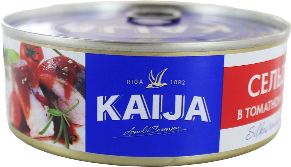Сельдь в томатном соусе "Kaija" 240г