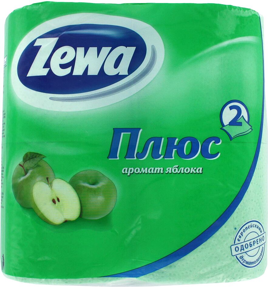 Toilet paper "Zewa Плюс" 4 pcs
