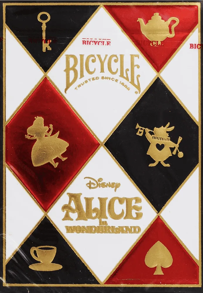 Playing cards "Bicycle Disney Alice"
