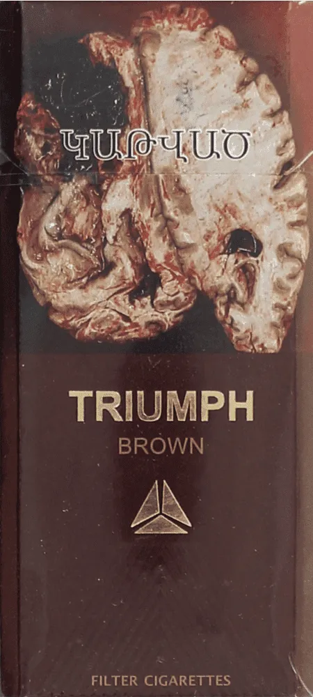 Cigarettes "Triumph Brown"