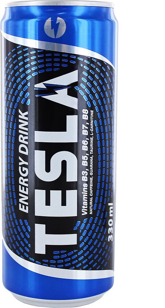 Energy carbonated drink "Tesla V" 0.33l