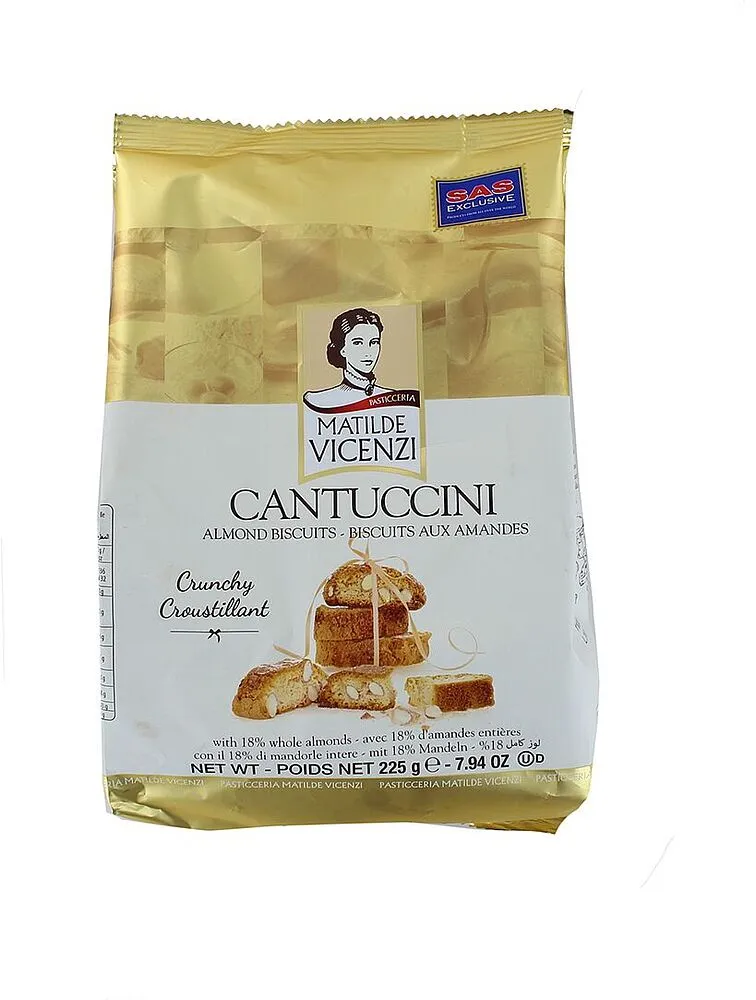 Cookies "Matilde Vicenzi Cantuccini" 225g