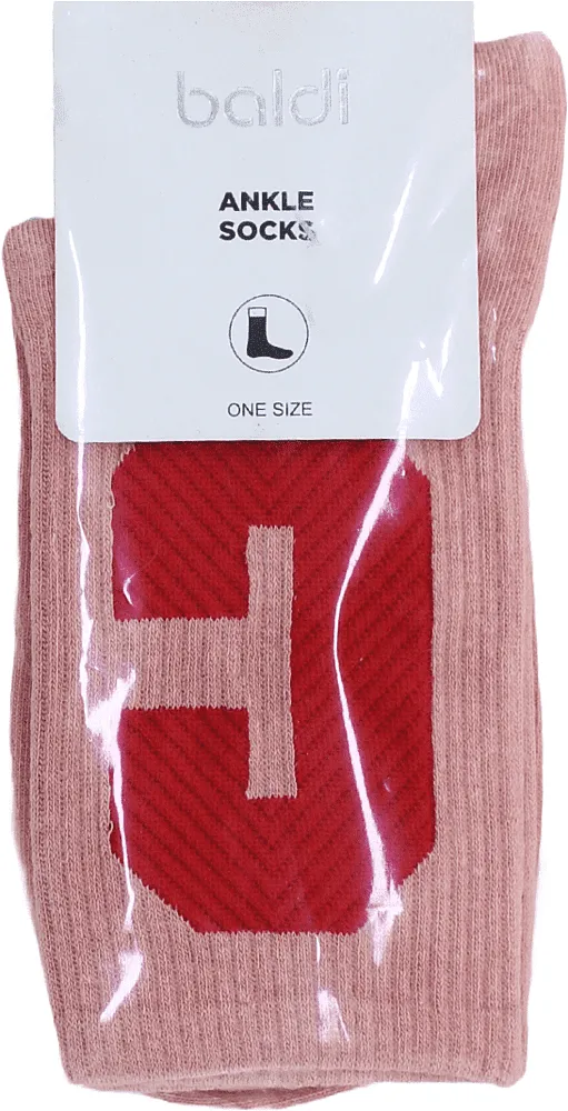 Pink socks "Baldi"

