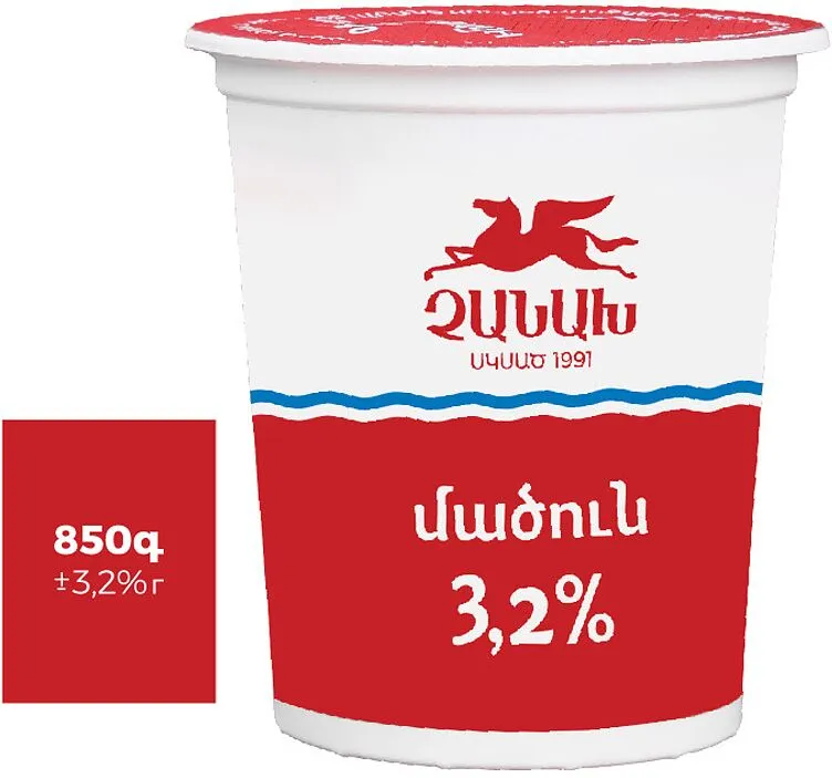 Matsoun "Chanakh" 850g, fat content: 3.2%