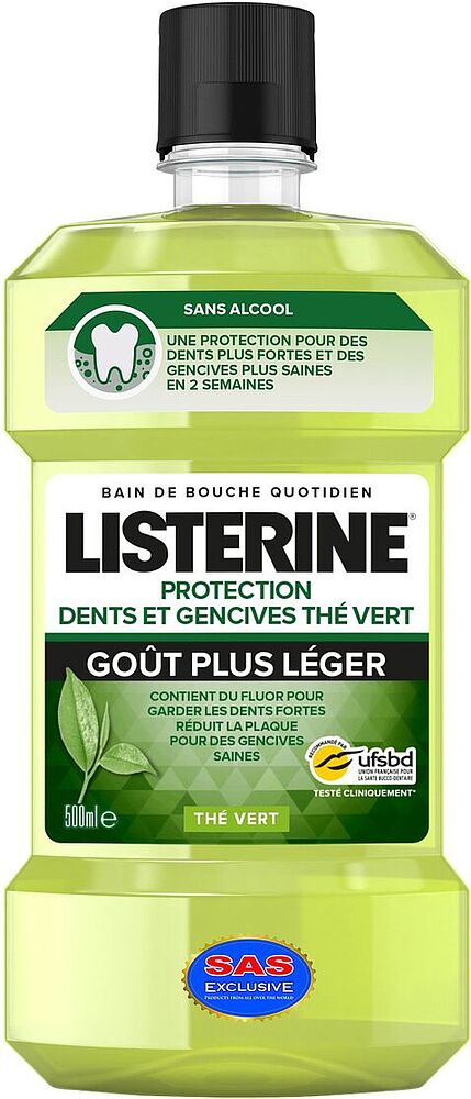 Բերանի խոռոչի ողողման հեղուկ «Listerine Protection» 500մլ
