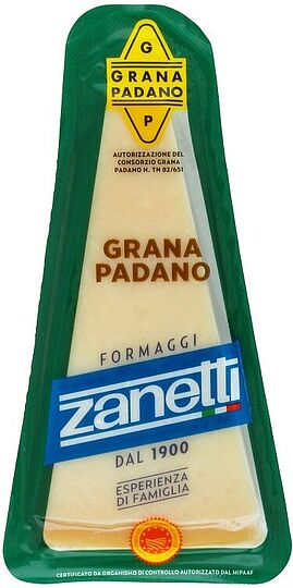 Պանիր պարմեզան «Zanetti Grana Padano» 250գ