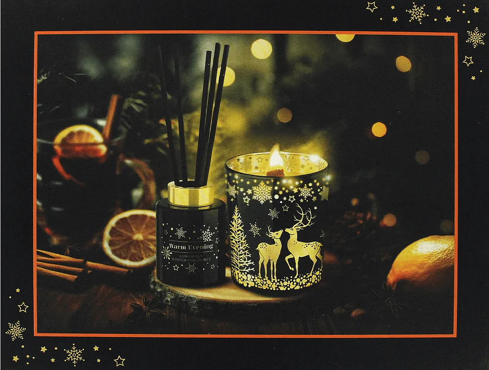 Air freshener & aromatic candle "Bartek Warm Evening" 2 pcs
