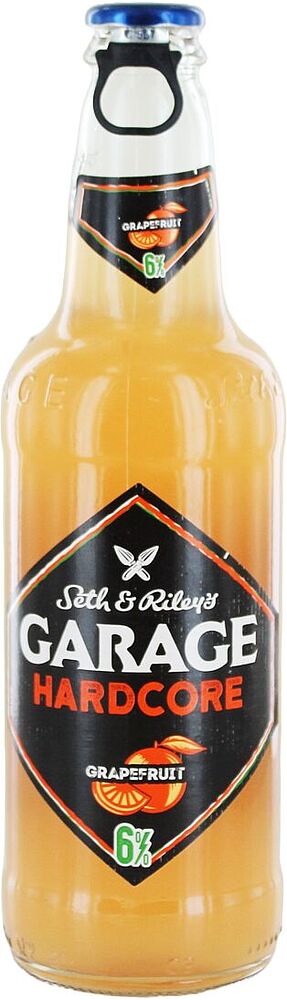 Beer-based drink "Garage" 0.4l Grapefruit
