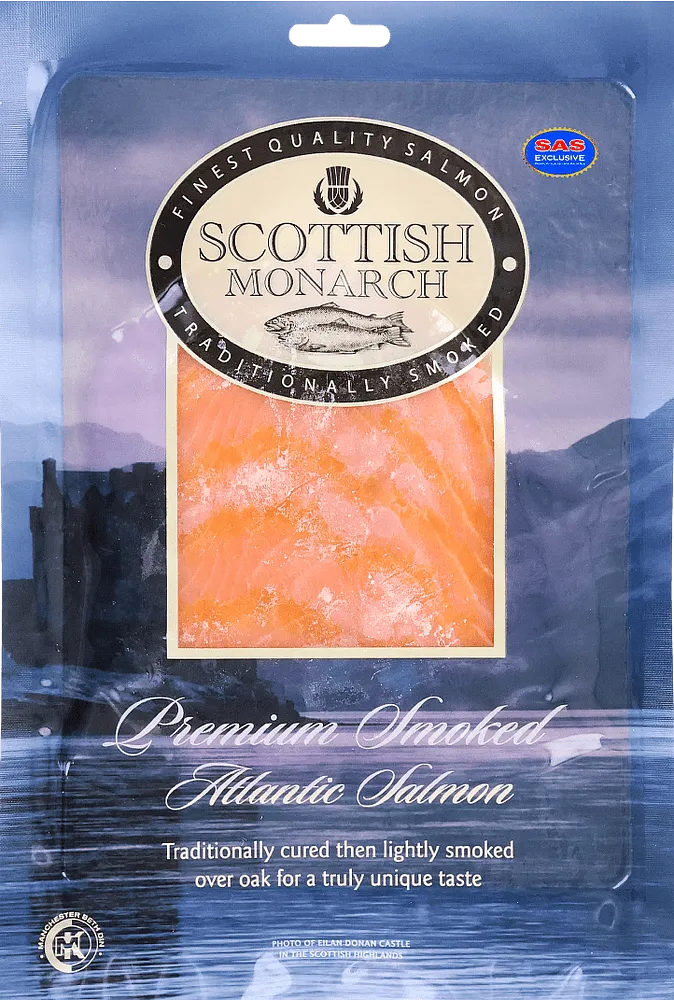 Smoked salmon "Scottish Monarch Atlantic" 0.100kg
