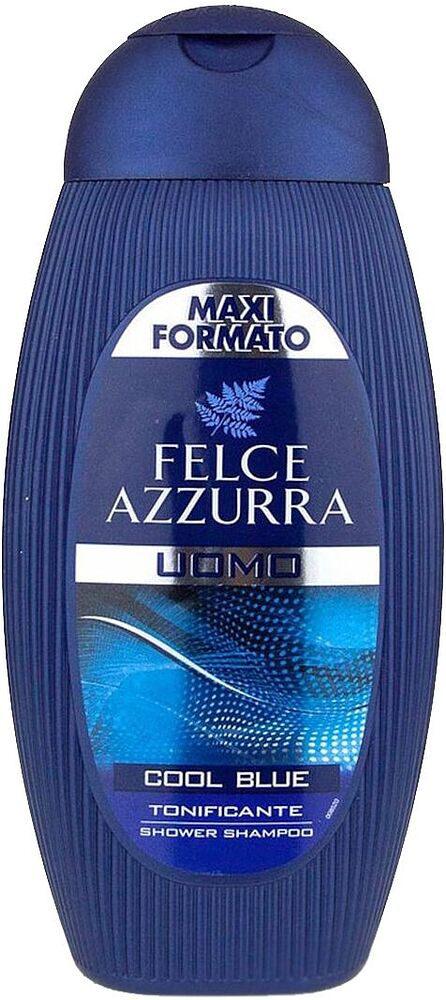 Shampoo-shower gel "Felce Azzurra Cool Blue" 400ml
