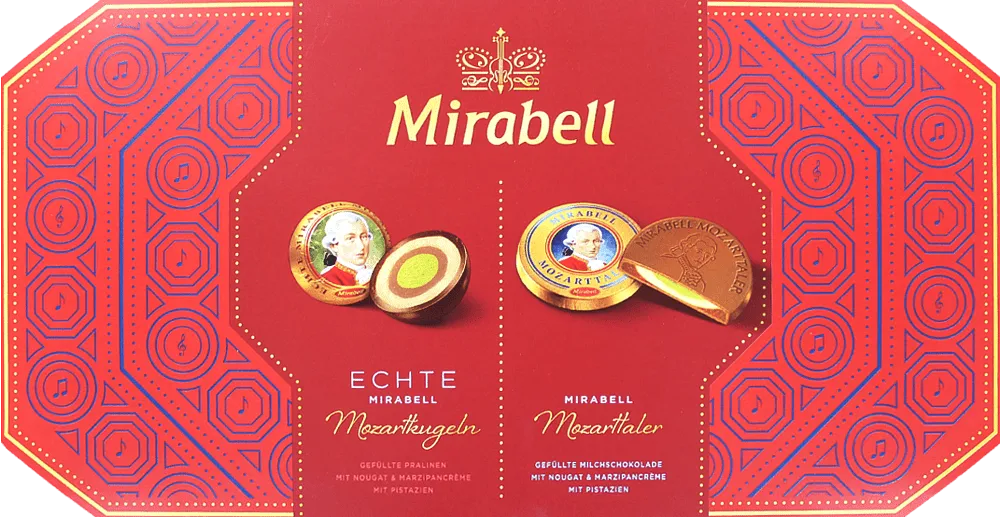 Chocolate candies collection "Mirabell Mozartkugeln" 517g

