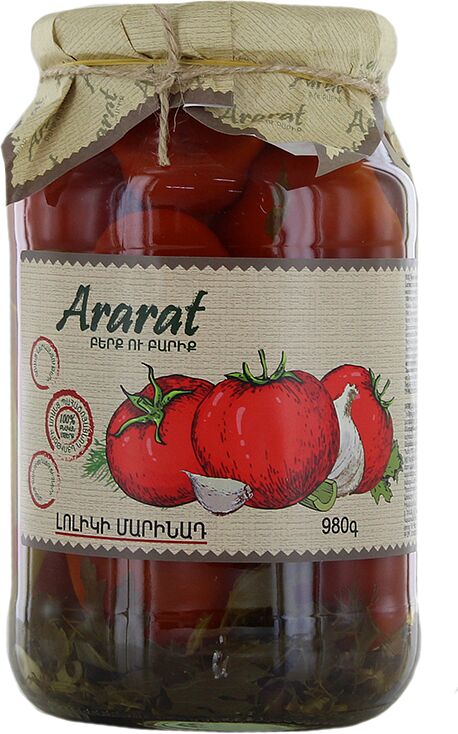 Pickled tomatos "Ararat" 980g
