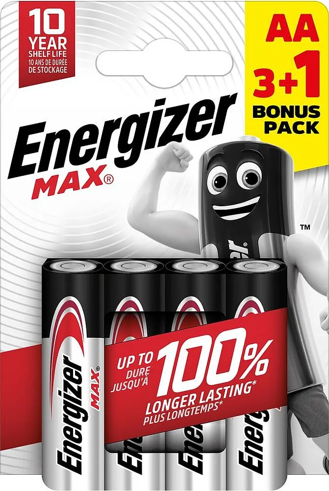 Battery "Energizer Max AA" 4 pcs

