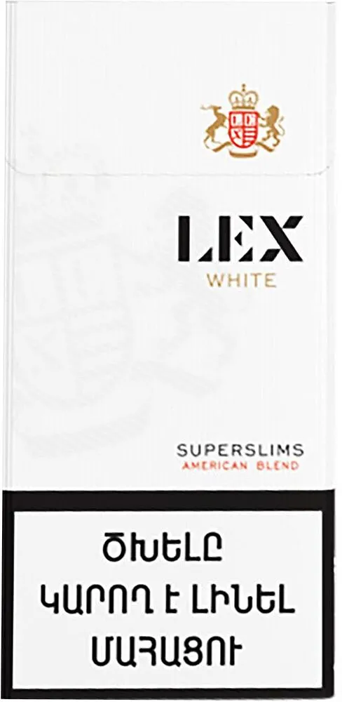 Cigarettes "LEX White Superslims"