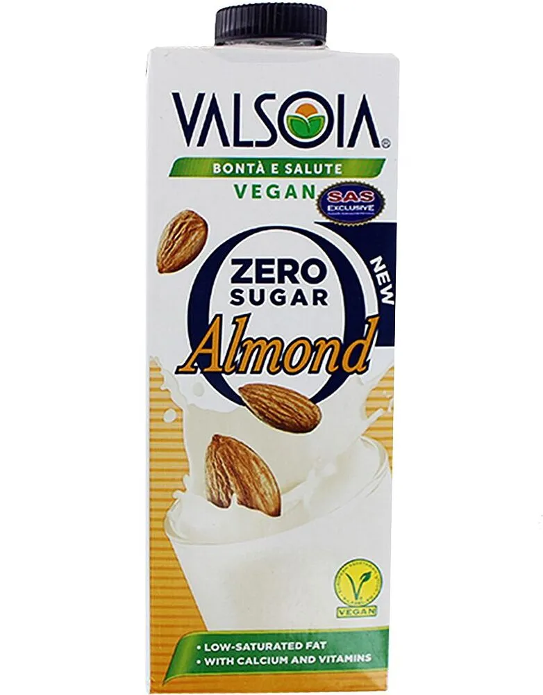Almond non-dairy drink "Valsoia" 1l 