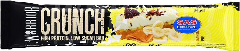 Protein bar "Warrior Crunch" 64g