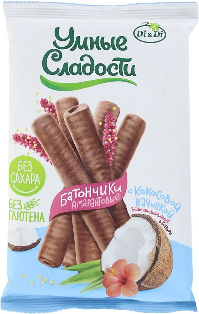 Sticks with coconut filling "Di & Di Umnie Sladosti" 110g
