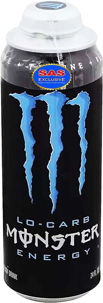 Էներգետիկ գազավորված ըմպելիք «Monster Lo Carb» 710մլ