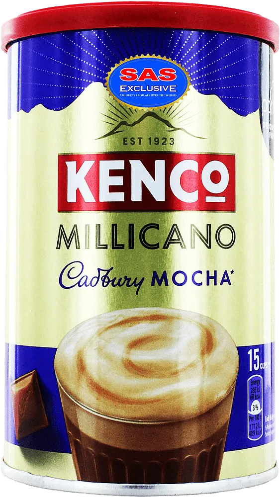 Instant coffee "Kenco Millicano Cadbury Mocha" 250g
