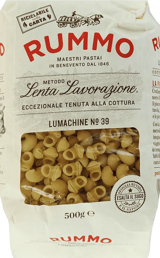Pasta "Rummo Lumachine №39" 500g
