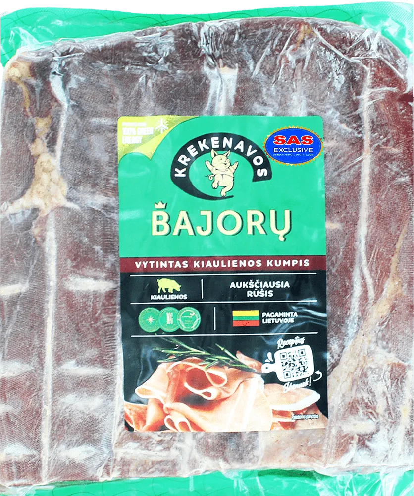 Cured ham "Krekenavos Bajoru" 
